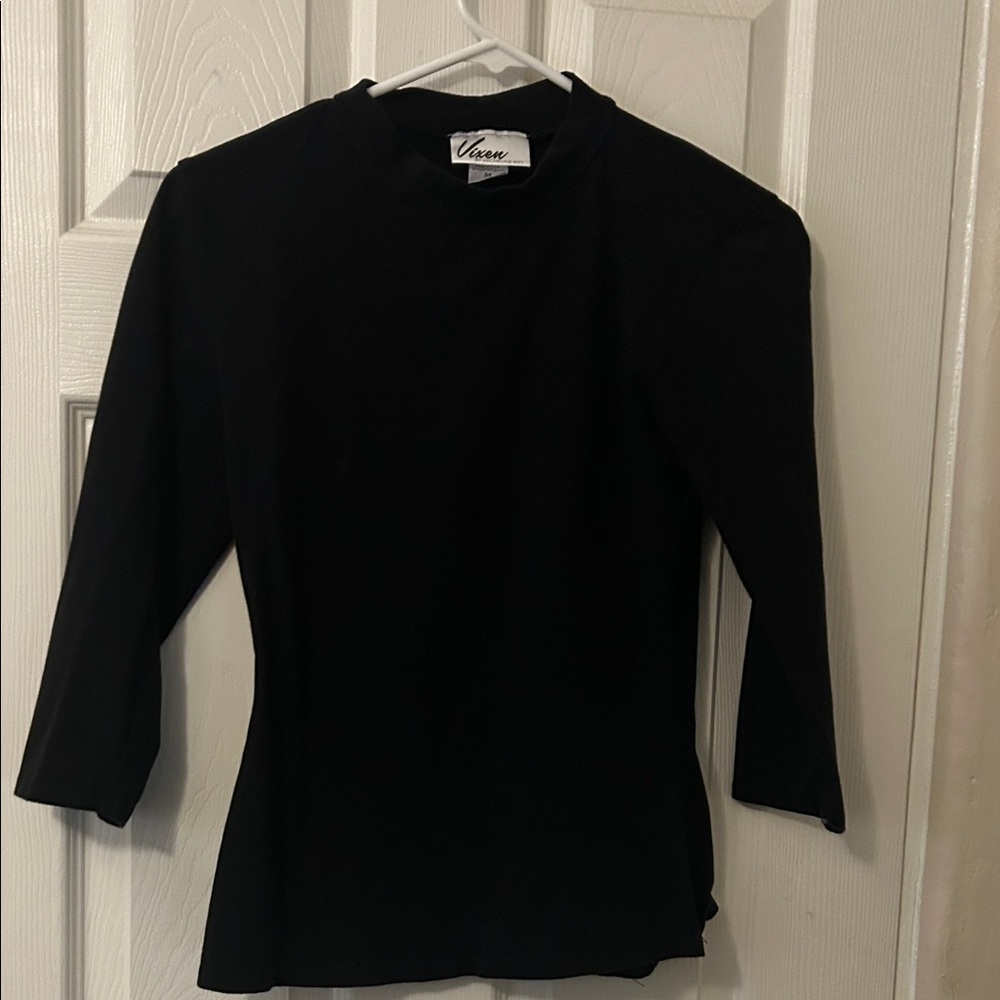 Vixen by Micheline Pitt medium  bad girl Classic Black Top